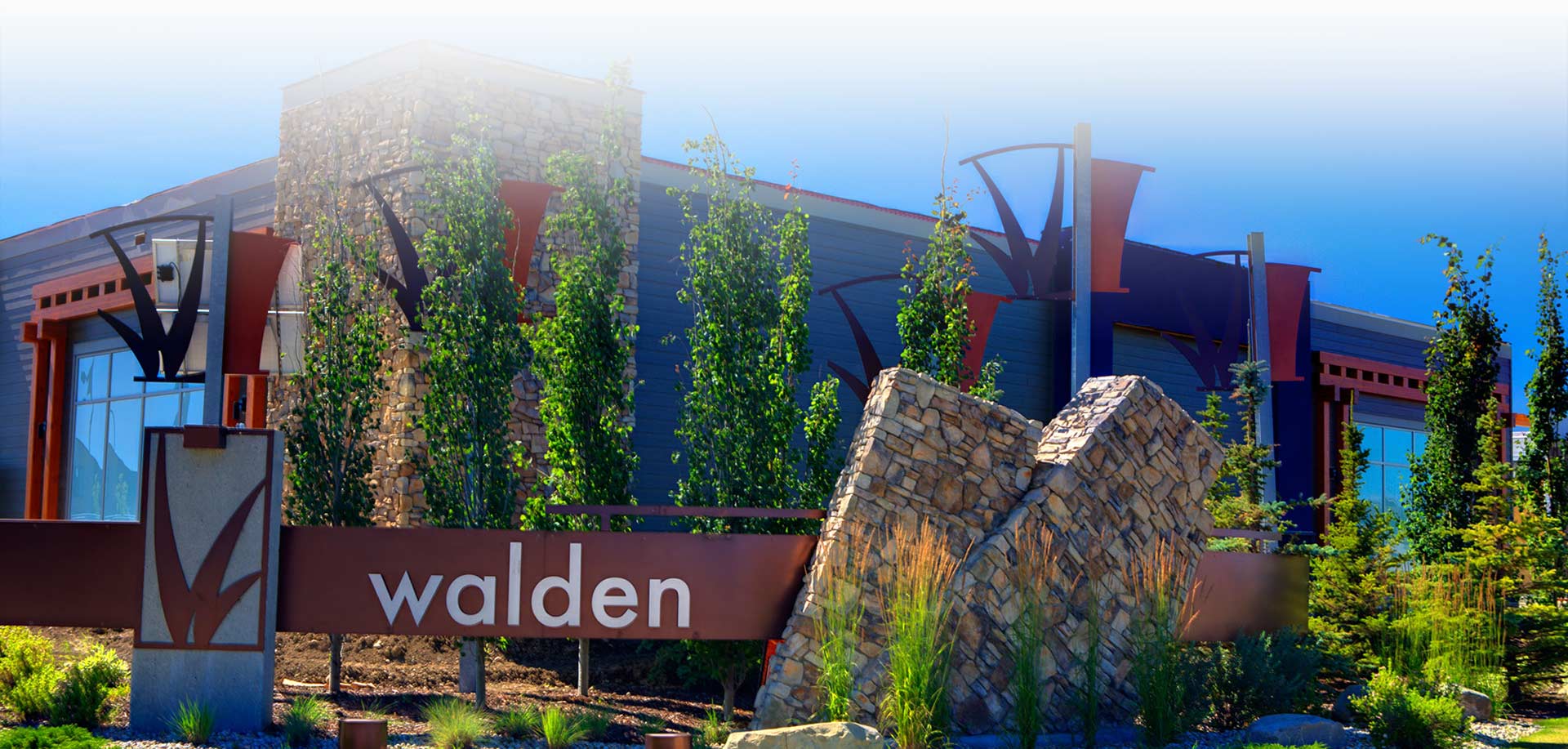 Walden Community Sign